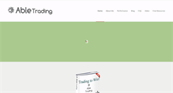 Desktop Screenshot of able-trading.com