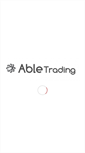 Mobile Screenshot of able-trading.com