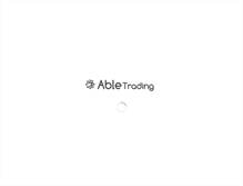 Tablet Screenshot of able-trading.com